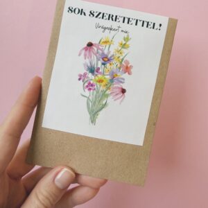 Sok szeretettel - Virágoskert mix